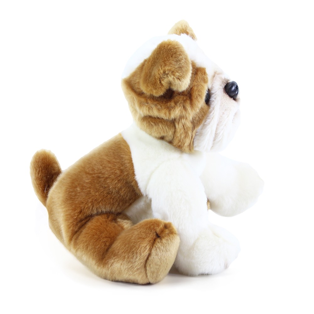 Plyšový pes Buldog, 26 cm ECO - Friendly