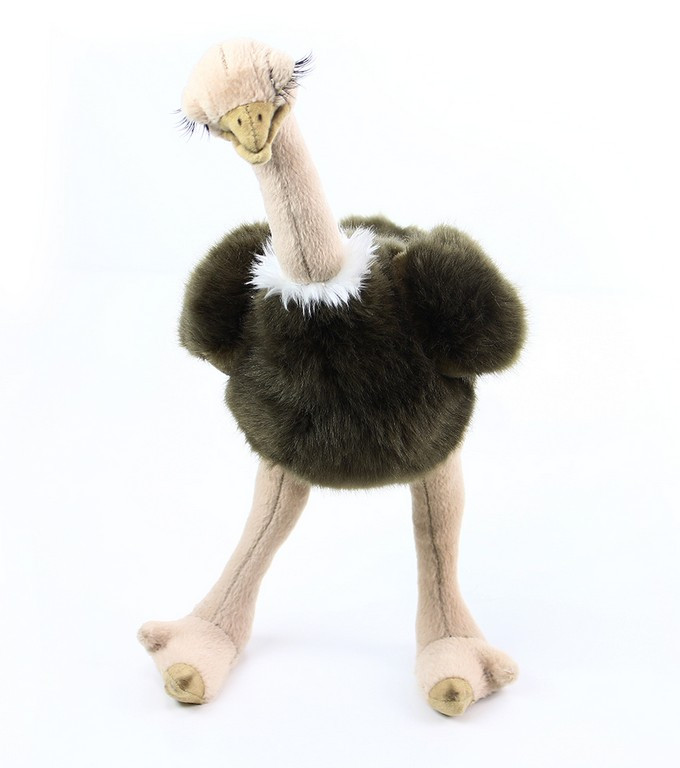Plyšový pštros Emu 32 cm, ECO - Friendly