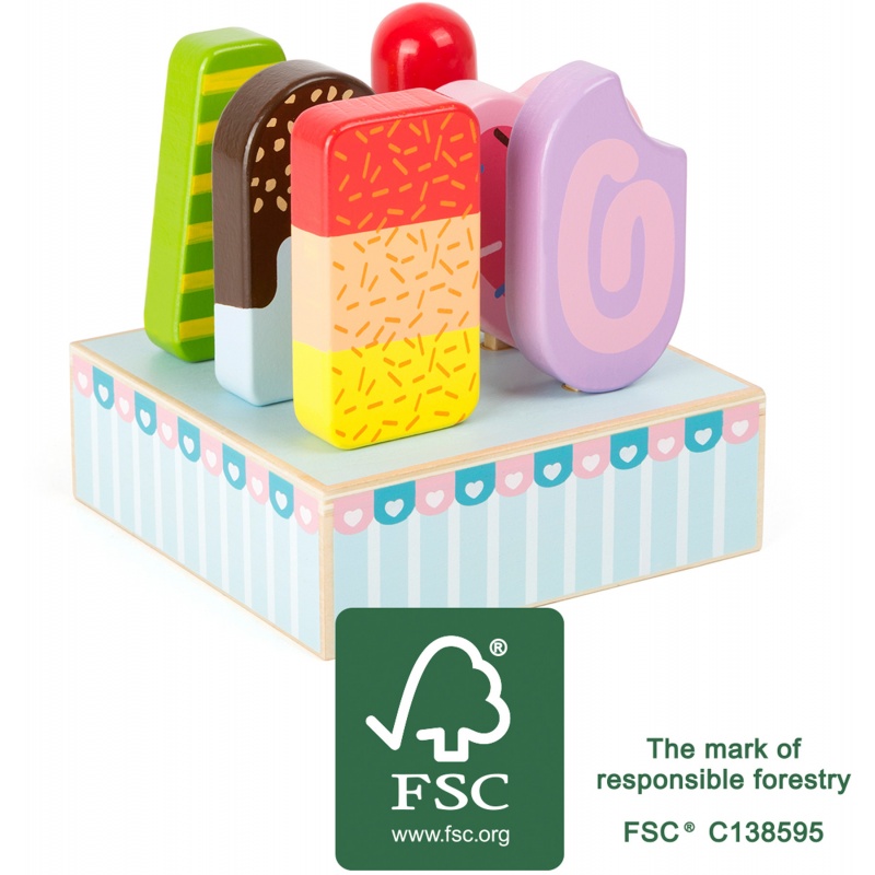 Small Foot Drevené nanuky