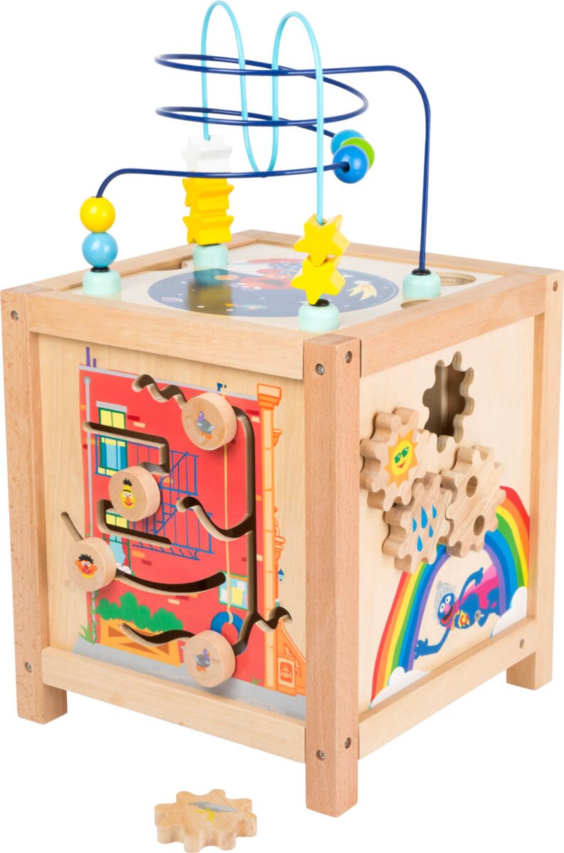 Small Foot Motorická kocka Sesame Street