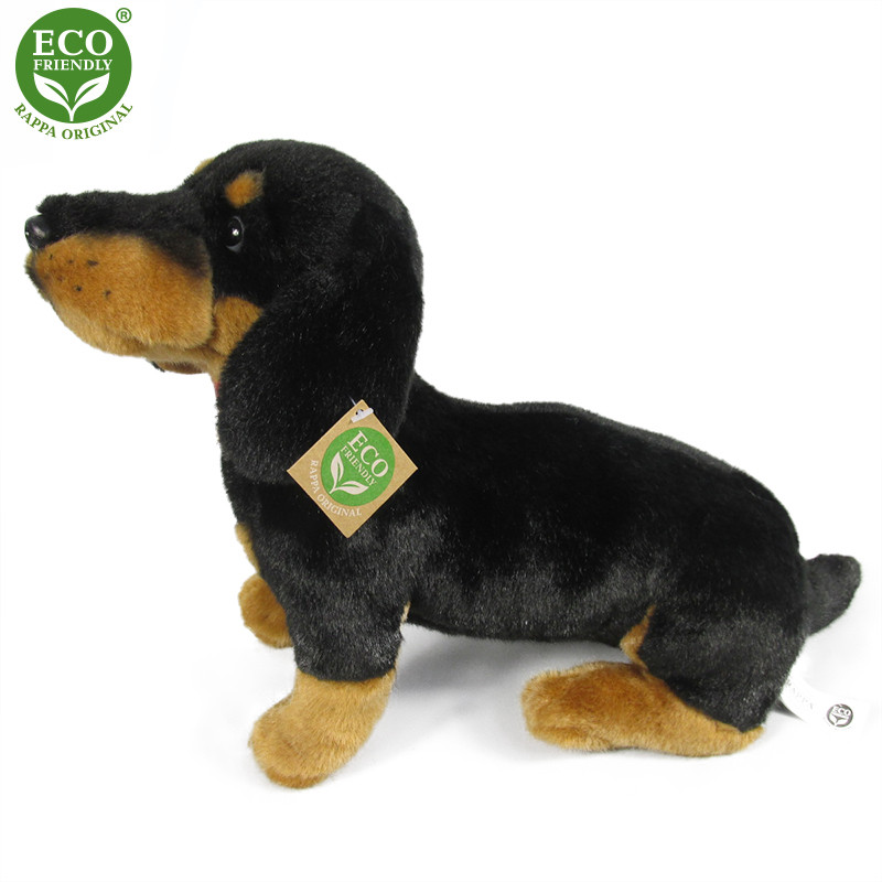 Plyšový pes Jazvečík 30 cm, ECO - Friendly