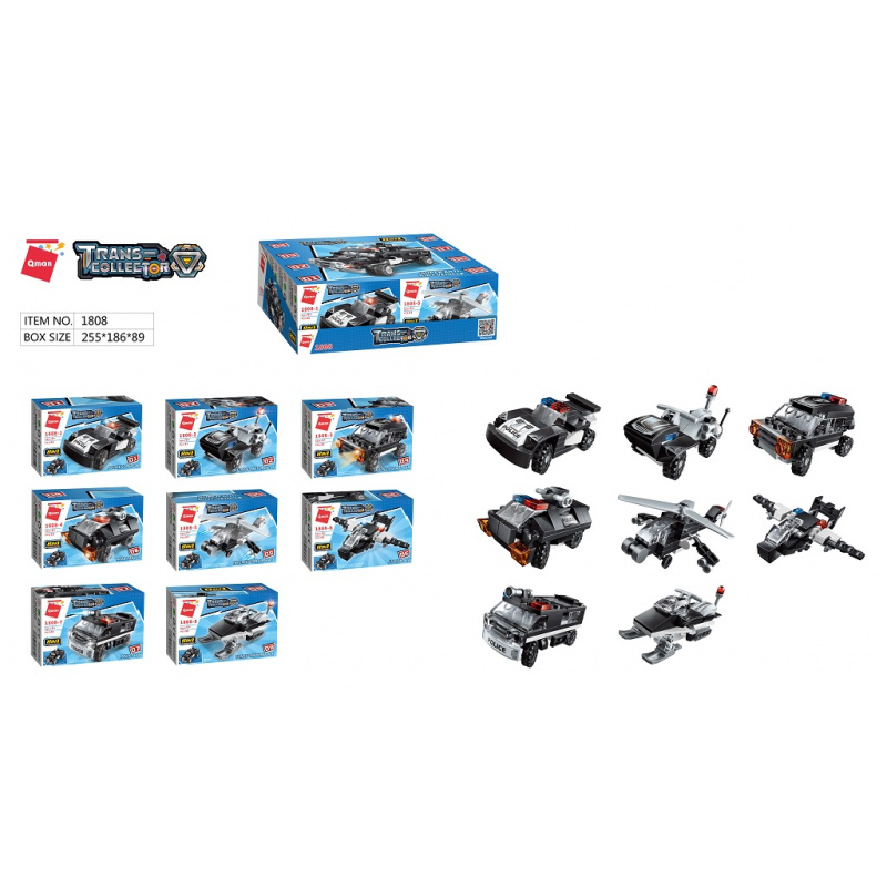 Qman Trans Collector 1808 Komplet 8v1 Superobrnené vozidlo