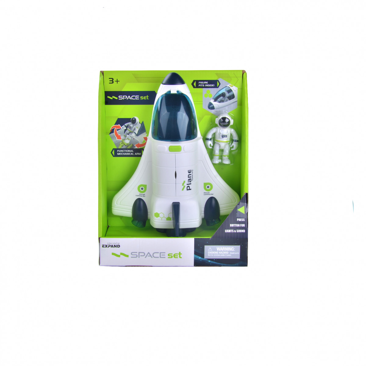 Raketoplán so zvukom a svetlom