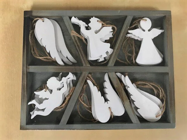 Small Foot Drevené vianočné ozdoby Anjel