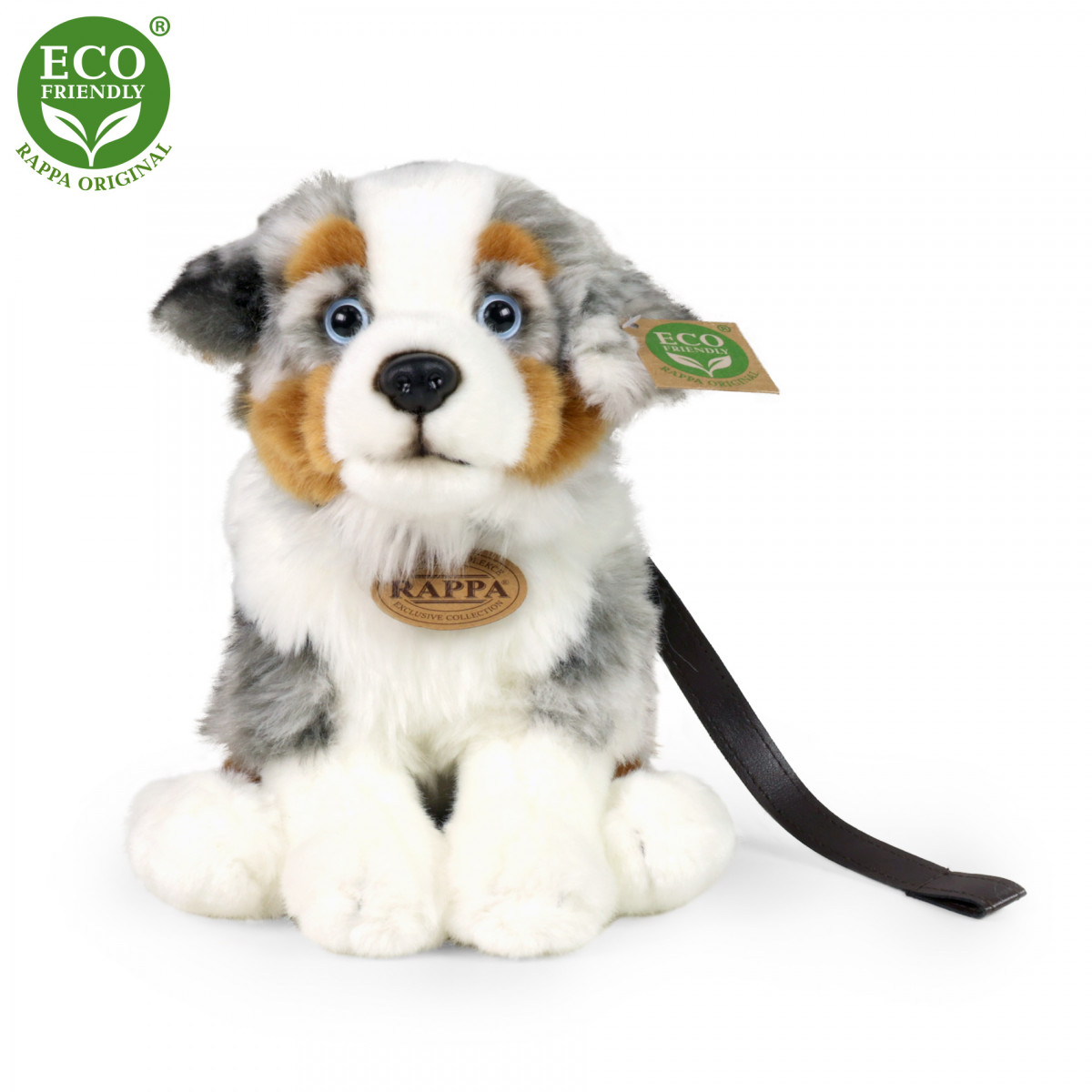 Plyšový pes Austrálsky ovčiak 27 cm, ECO-Friendly