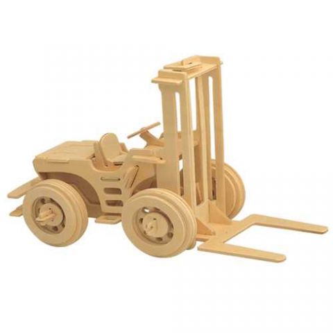 Woodcraft Drevené 3D puzzle vysokozdvižný vozík