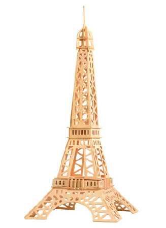 Woodcraft Drevené 3D puzzle Eiffelova veža