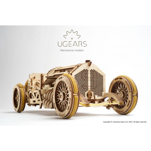 Ugears 3D puzzle U-9 Grand Prix Auto 348 ks