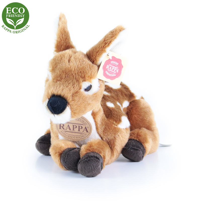 Plyšový srnček ležiaci, 22 cm, ECO - Friendly