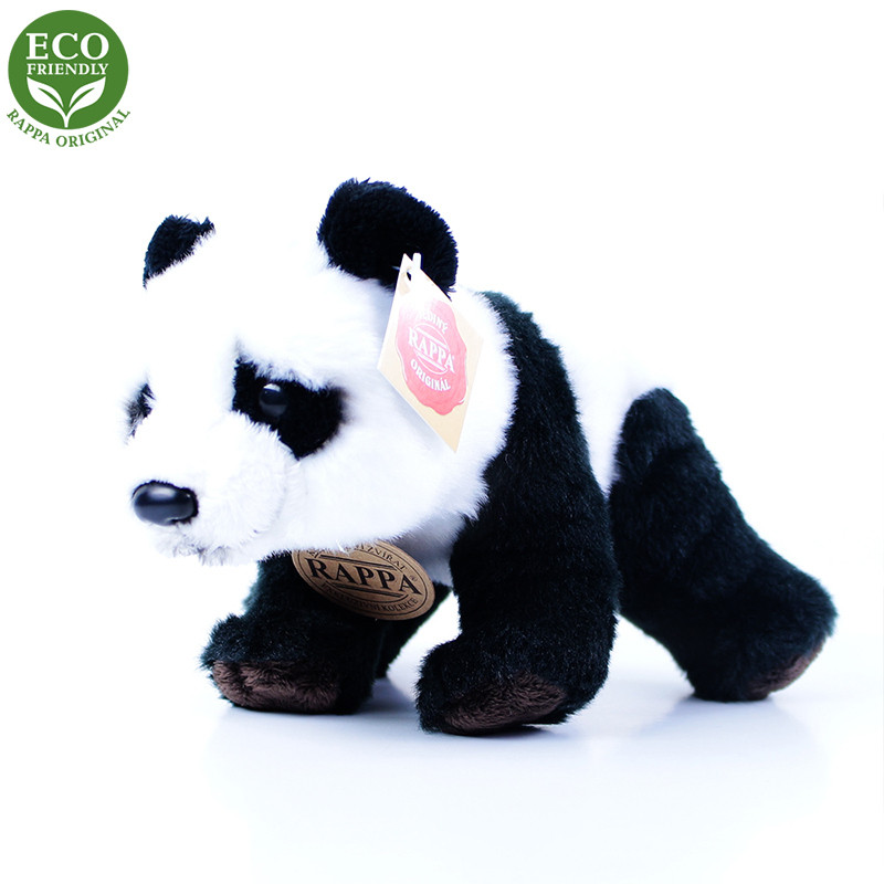Plyšová panda sediaca, 22 cm, ECO - Friendly