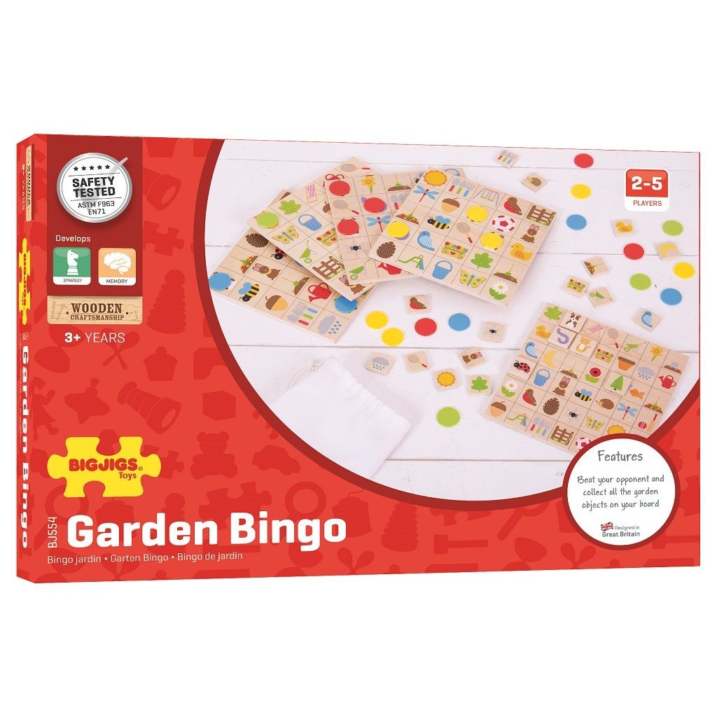 Bigjigs Toys Záhradné bingo