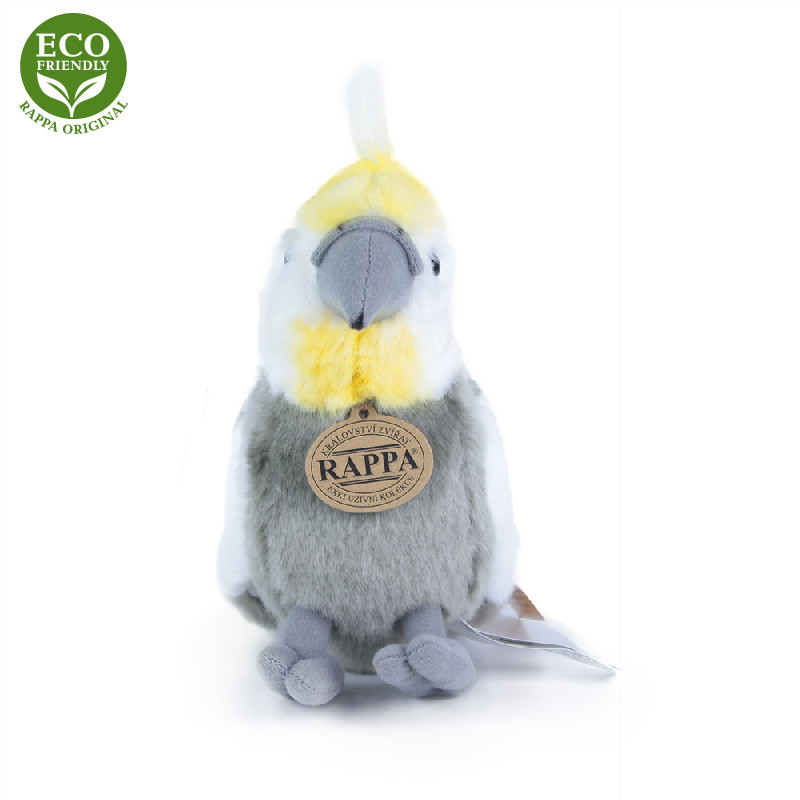 Plyšový papagáj Korela 20 cm, ECO - Friendly