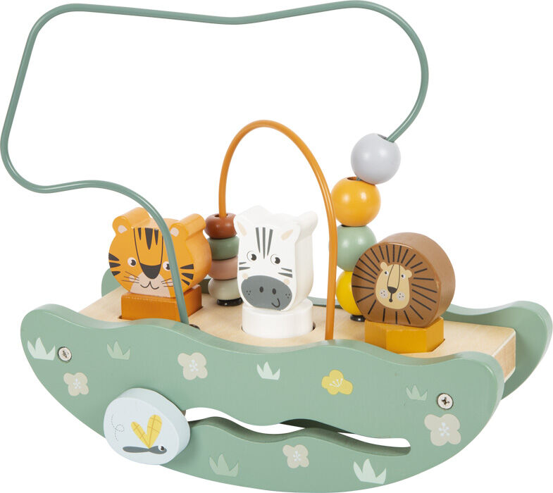 Small Foot Motorický labyrint s hojdačkou Safari