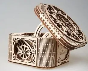 Ugears 3D puzzle Šperkovnica 190 ks