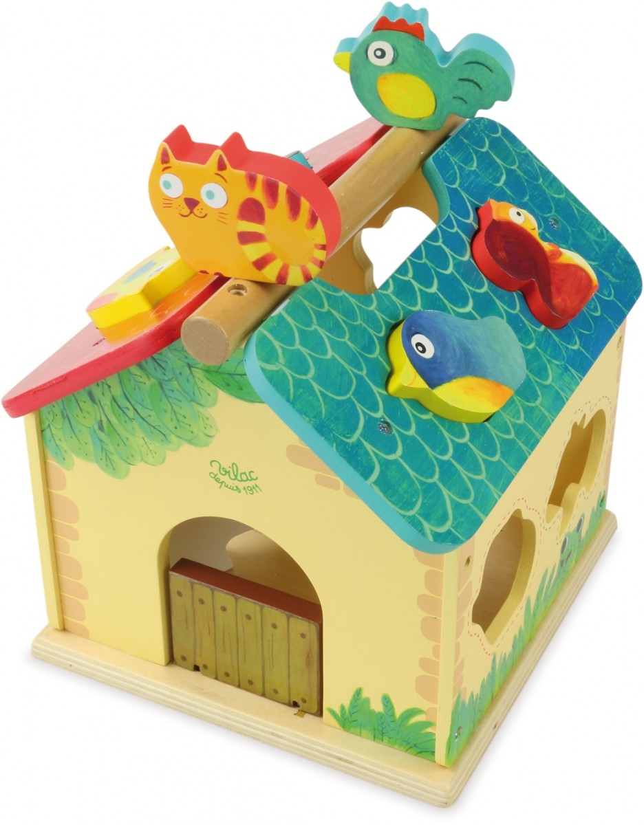 Vilac drevená farma so zvieratkami pre najmenších