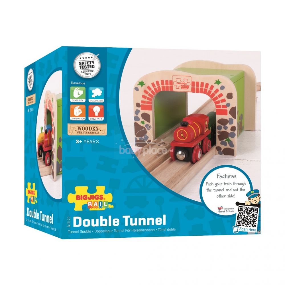 Bigjigs Rail Dvojitý železničný tunel