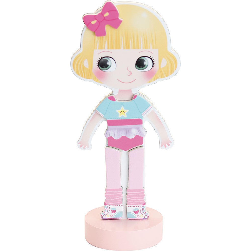 Vilac Magnetické obliekacie puzzle dizajnérka Mia