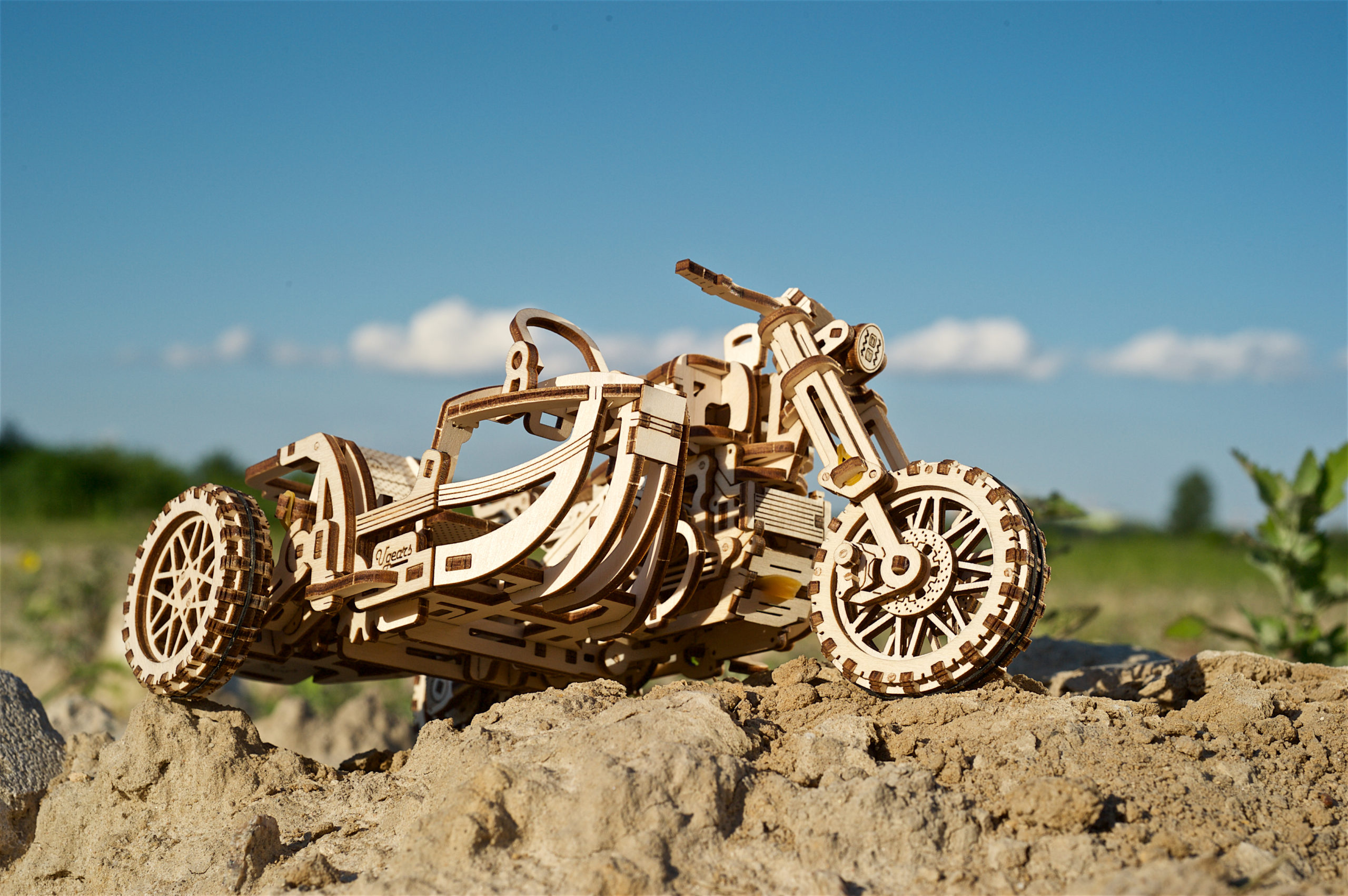 Ugears 3D mechanické puzzle Scrambler UGR 10 - Saidkára