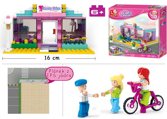 Sluban Girls Dream Town M38-B0526 Salón krásy