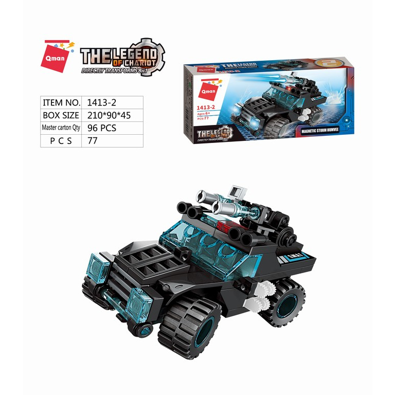 Qman Shadow Pulse Combat Vehicle 1413 sada 8v1