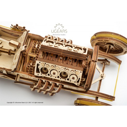 Ugears 3D puzzle U-9 Grand Prix Auto 348 ks