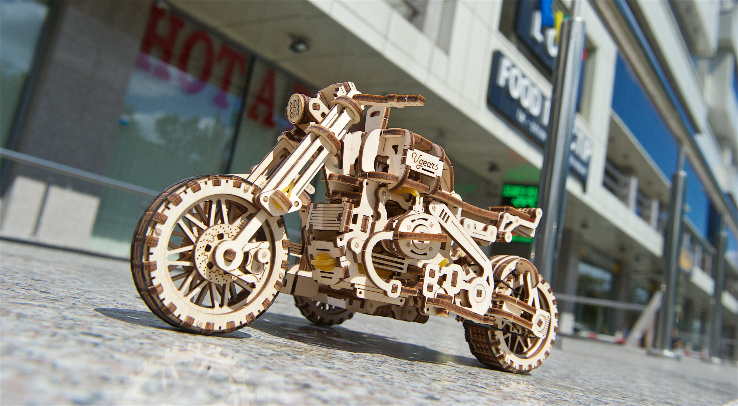 Ugears 3D mechanické puzzle Scrambler UGR 10 - Saidkára