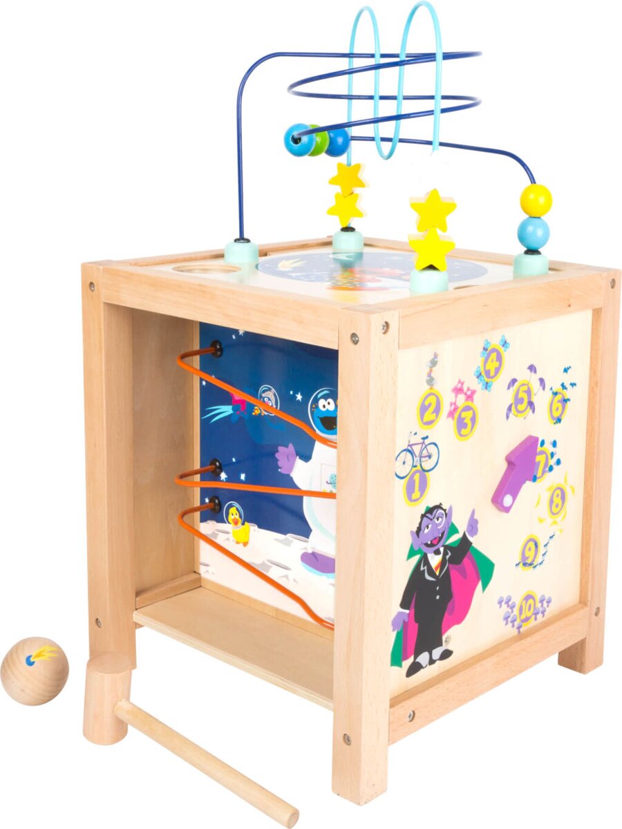 Small Foot Motorická kocka Sesame Street