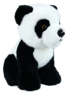 Plyšová panda sediaca, 18 cm ECO - Friendly