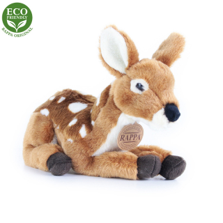 Plyšový srnček ležiaci, 22 cm, ECO - Friendly