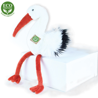 Plyšový Bocian, 39 cm, ECO - Friendly