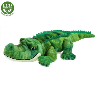 Plyšový krokodíl, 34 cm, ECO - Friendly