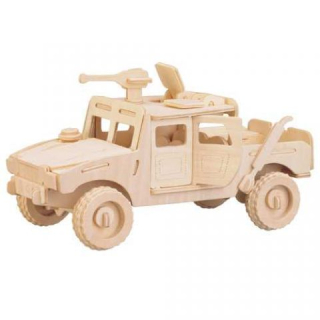 Woodcraft Drevené 3D puzzle bojové vozidlo
