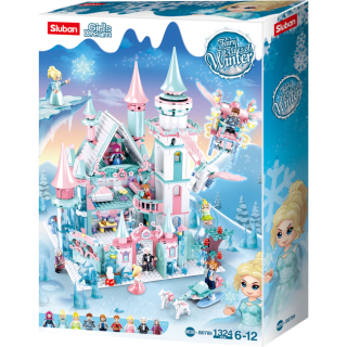 Sluban Girls Dream M38-B0789 Ľadový hrad pre zimné víly