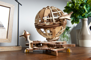 Ugears 3D mechanické Puzzle Glóbus