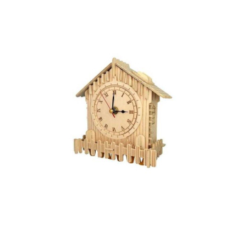 Woodcraft Drevené 3D puzzle hodiny