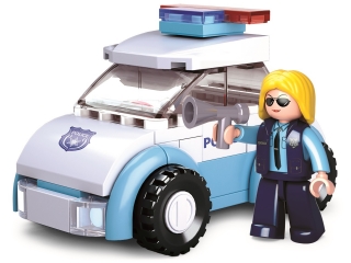 Sluban Girls Dream Holidays M38-B0600B Policajtka s autom