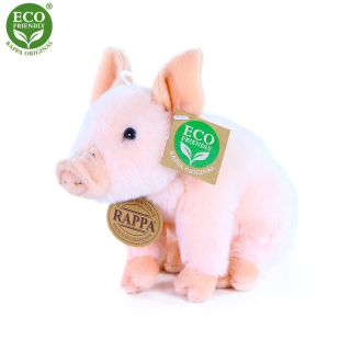 Plyšové prasa 18 cm, ECO - Friendly