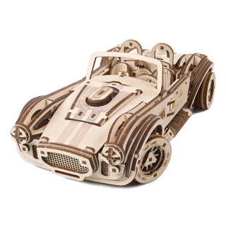 Ugears 3D drevené mechanické puzzle Drift Cobra