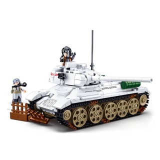 Sluban Bitka o Budapešť M38-B0978 Biely tank T34/85