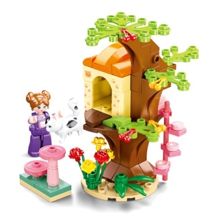 Sluban Girls Dream M38-B0970A Mačací domček na streche