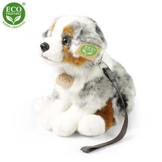 Plyšový pes Austrálsky ovčiak 27 cm, ECO-Friendly