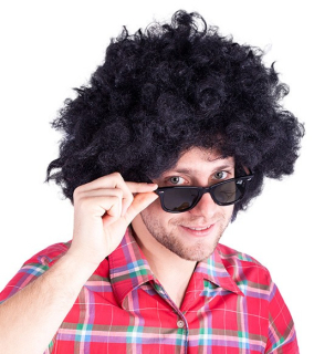 Parochňa Afro pre dospelých