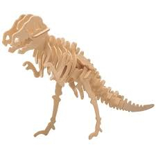 Woodcraft Drevené 3D puzzle Tyranosaurus T REX