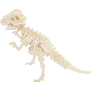 Woodcraft Drevené 3D puzzle stredný Tyrannosaurus
