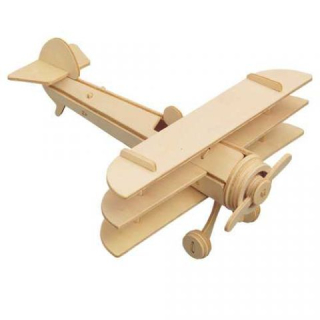 Woodcraft Drevené 3D puzzle trojplošník