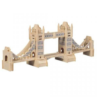 Woodcraft Drevené 3D puzzle Tower Bridge